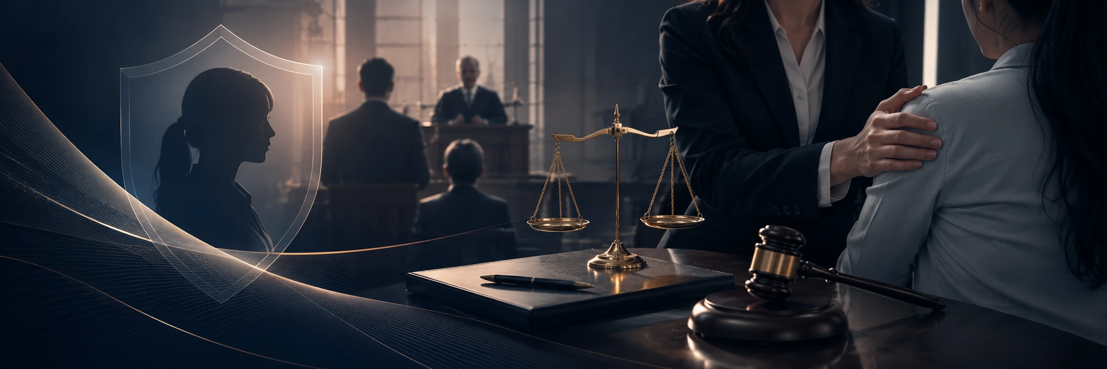 Criminal Lawyer Representing Victims hero